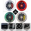 New car air outlet clip car mounted rotating wheel hub aromatherapy perfume seat air conditioning accessories wheel accessories