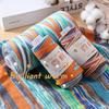 50/300g Colorful Pure Cotton Thread 5.4 Strands Single Strand Medium Fine Thread DIY Hand Woven Sweater Yarn Soft Skin Friendly