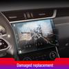 Jaguar XEL/XFL Navigation Screen Protector, Anti-Blue Light, Tempered Film for Center Console