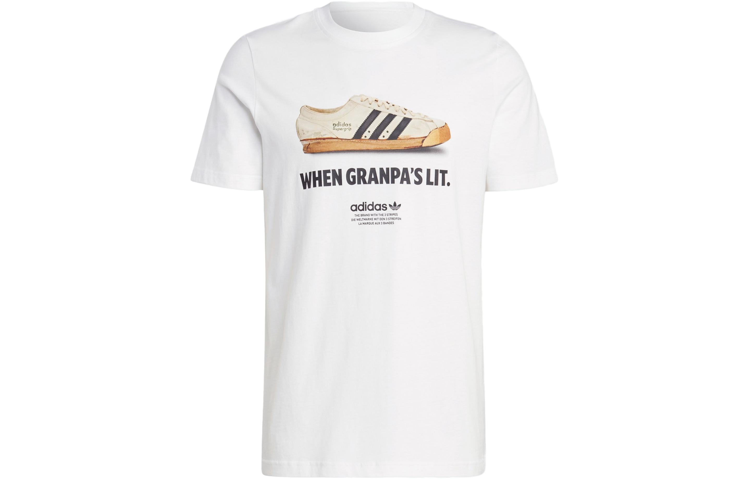 Adidas Originals Graphics New Age T Shirt Men s White IC8871 S