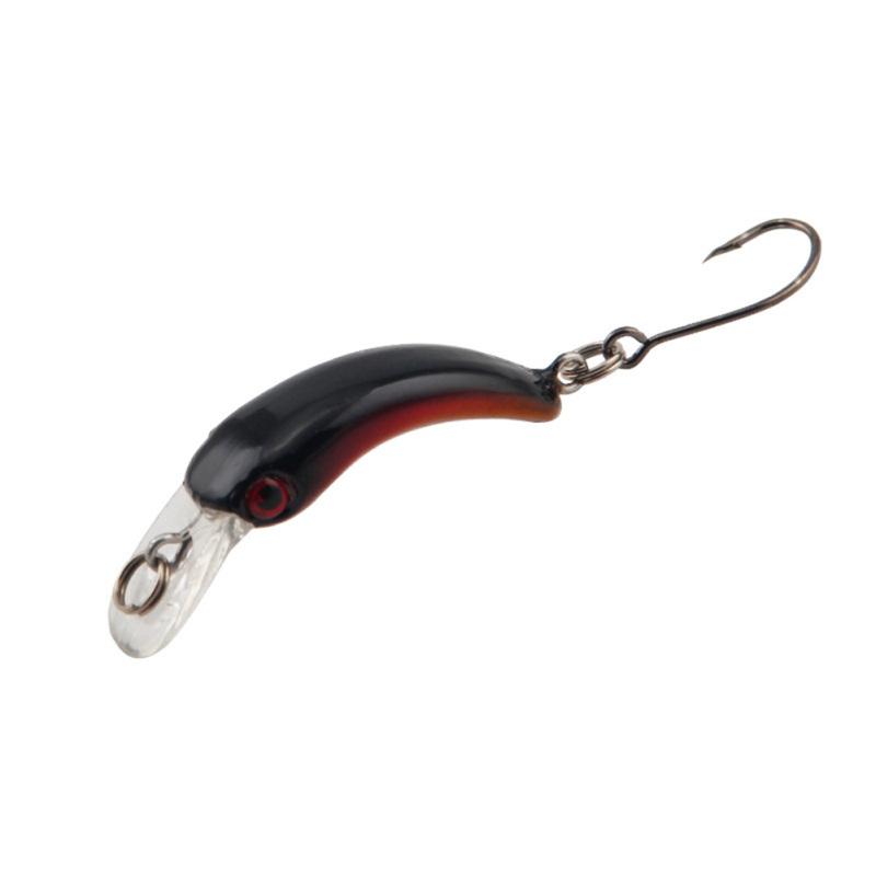 Floating Fishing Lure Bait 8-color Bow Minnow 4cm/1.4g Sharp Single Hook
