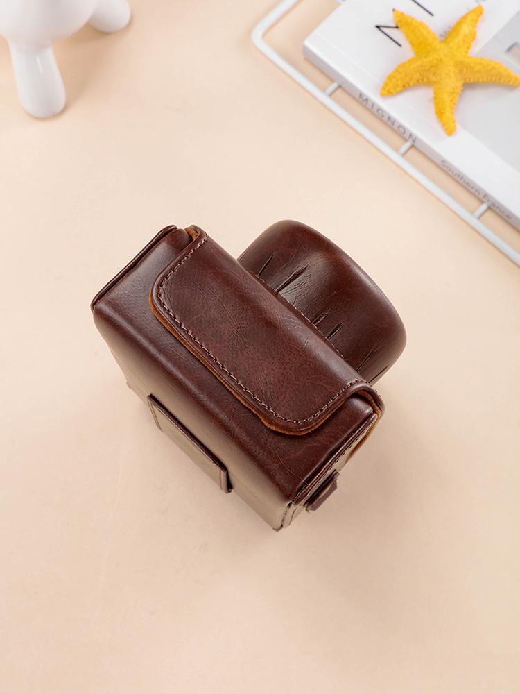 Fujifilm X100 Serie Leder Kameratasche für X100VI, X100, X100S, X100T, X100F, X100V - Schutzhülle