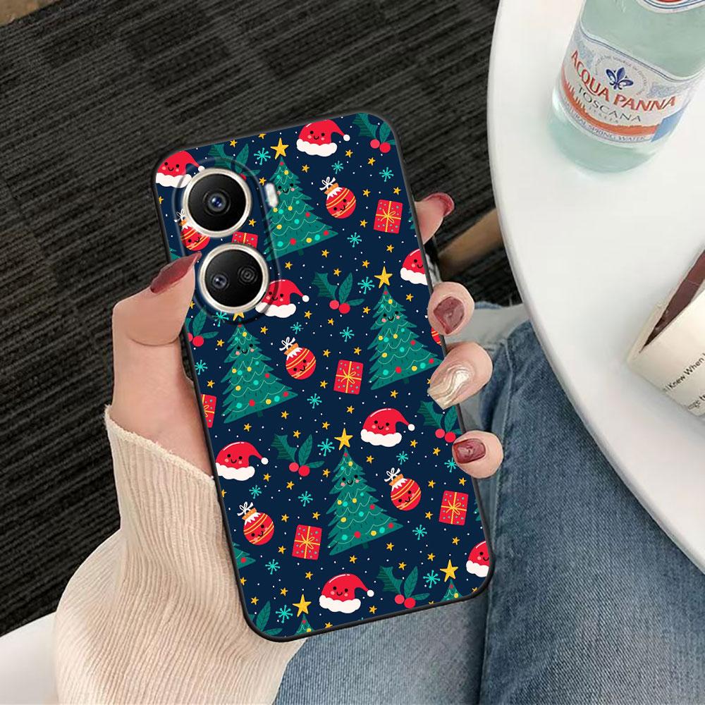 

Merry Christmas, Santa Hat Phone Case For HUAWEI NOVA Y70 3I 7I 8I 9SE P30 HONOR 8X 9X 20 90 X5 X6B X7A X7B X8B X9 X9B X9A Case HUAWEI P30