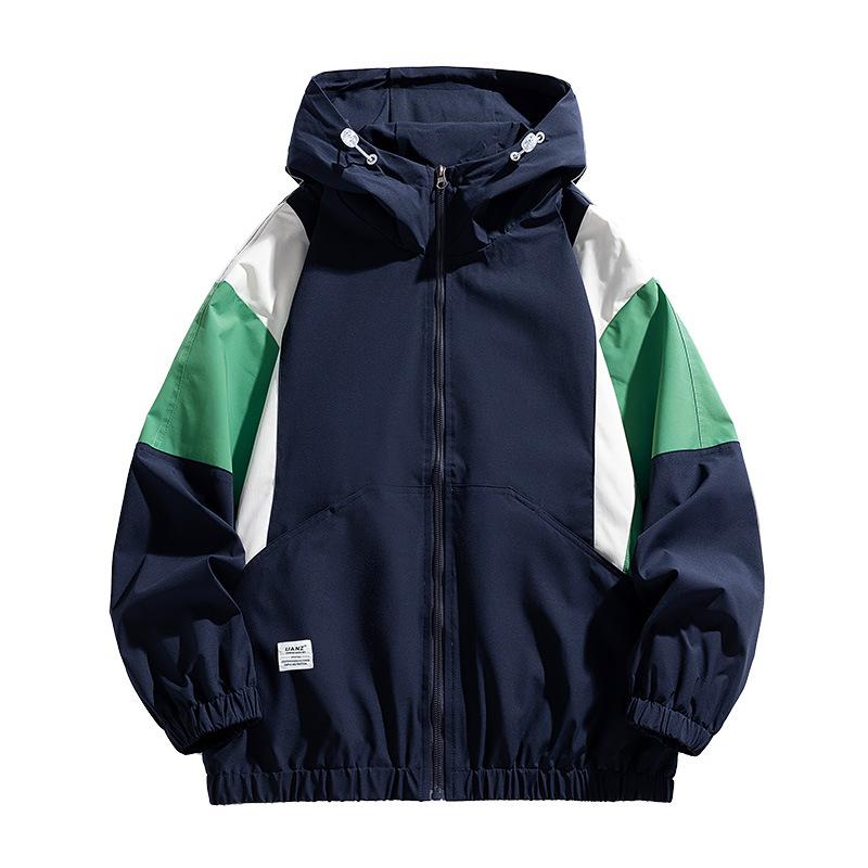 

Hooded Jacket for Men Autumn and Winter New Men s Youth American Light Luxury Fashion Casual Top Jacket S