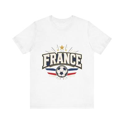 France Soccer T Shirt, FRANCE Tournament Fan Tee, Country Football Supporter Shirt