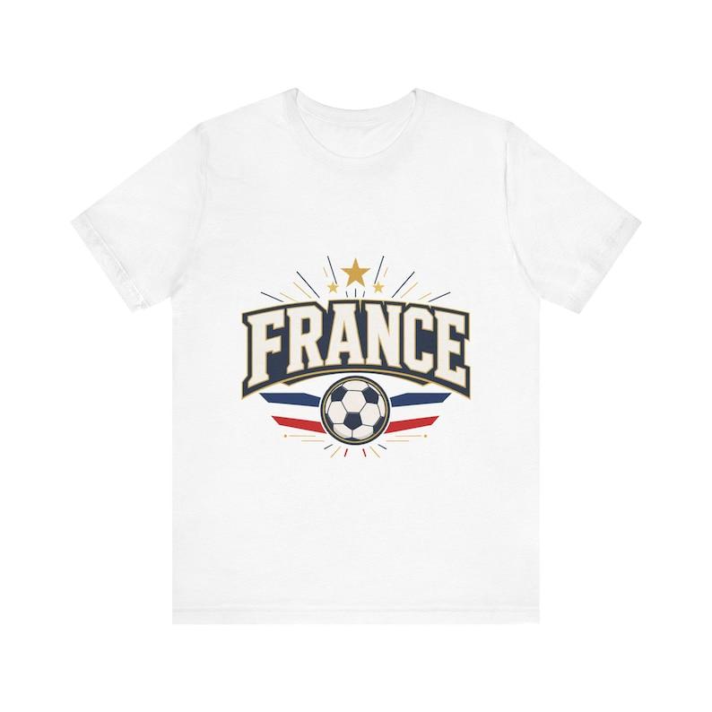 France Soccer T Shirt, FRANCE Tournament Fan Tee, Country Football Supporter Shirt S