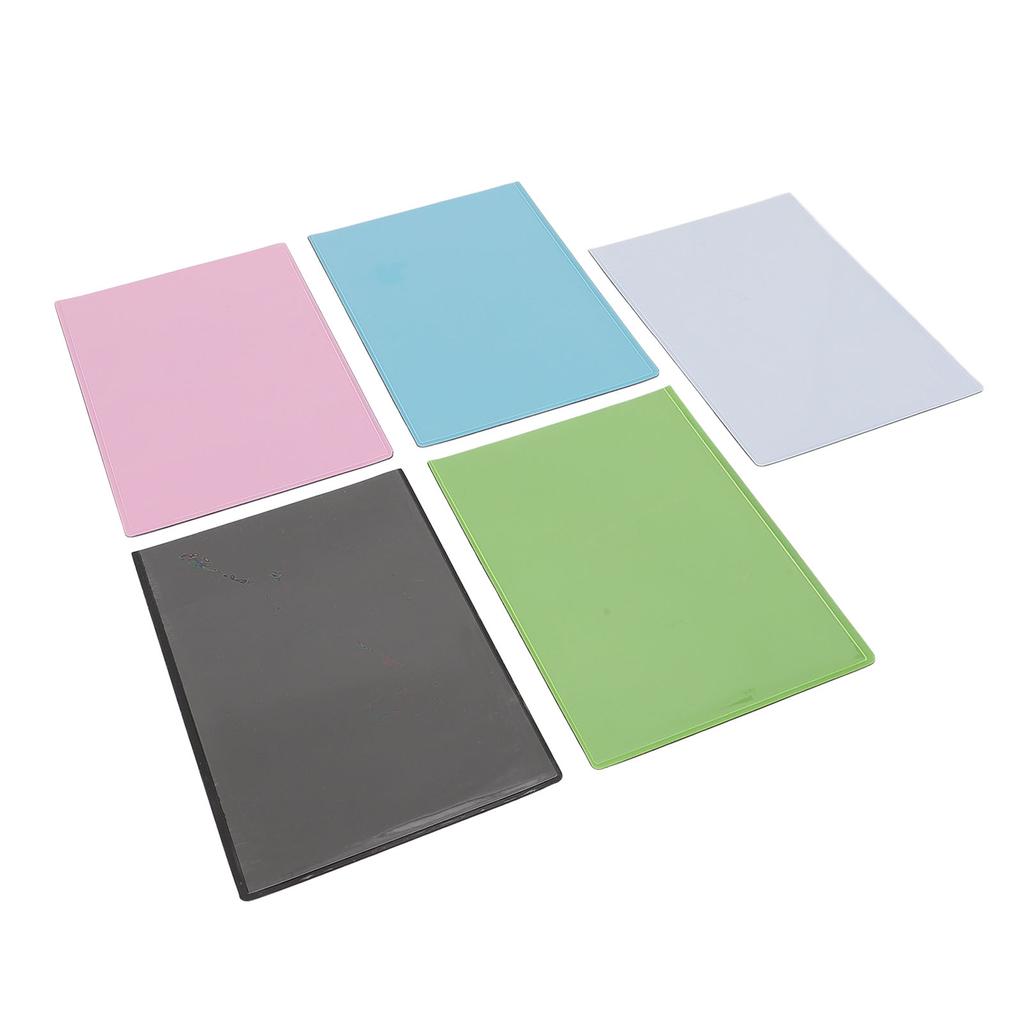 5Pcs Refrigerator Magnetic Picture Frame Stable Prevent Slip Magnetic Pocket Picture Frame Photo