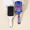 1 Stück Kpop Air Cushion Kamm Koreanischer Stil Antistatischer Entwirrender Haarkamm Kopfhautmassage Fächer Geschenk, Speziell für Echthaar-Perücken