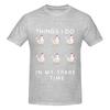 Things I Do In My Spare Time  Chicken Lover Funny Art Slightly Wide Tshirt Urban Light Mature Fun Prints Basic Tee