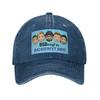 Backstreet Boys Music Group Washed Denim Baseball Caps Snapback Baseball Hats Breathable Casquette Outdoor for Men's And Women's