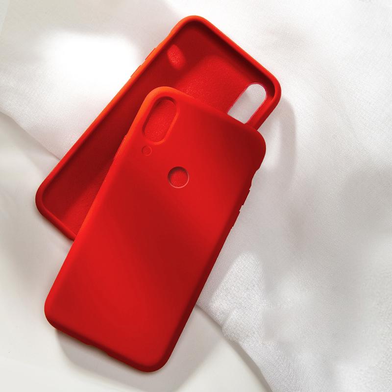 Silicone Solid Color Case for IPhone XS MAX XR X IPhone 7 6S 8 Plus ...