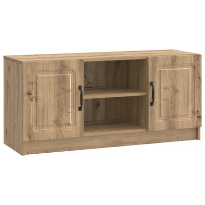 TV Cabinet Artisan Oak 102 X 34.5 X 47 Cm Particleboard