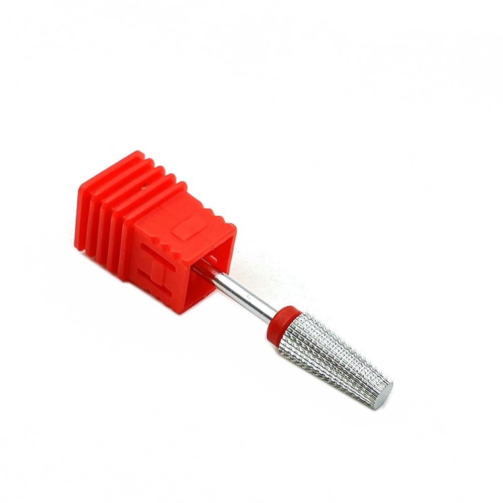 

Конічні безпечні твердосплавні свердла для нігтів 5 в 1 із нарізними свердлами Твердосплавні фрези для манікюру Аксесуари для видалення гелевих нігтів 6