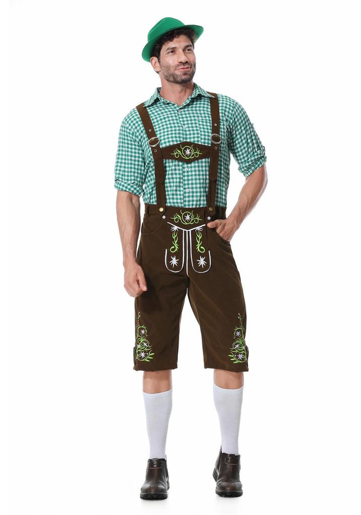 Herren Bayrische Traditionelle Oktoberfest Bier Uniform