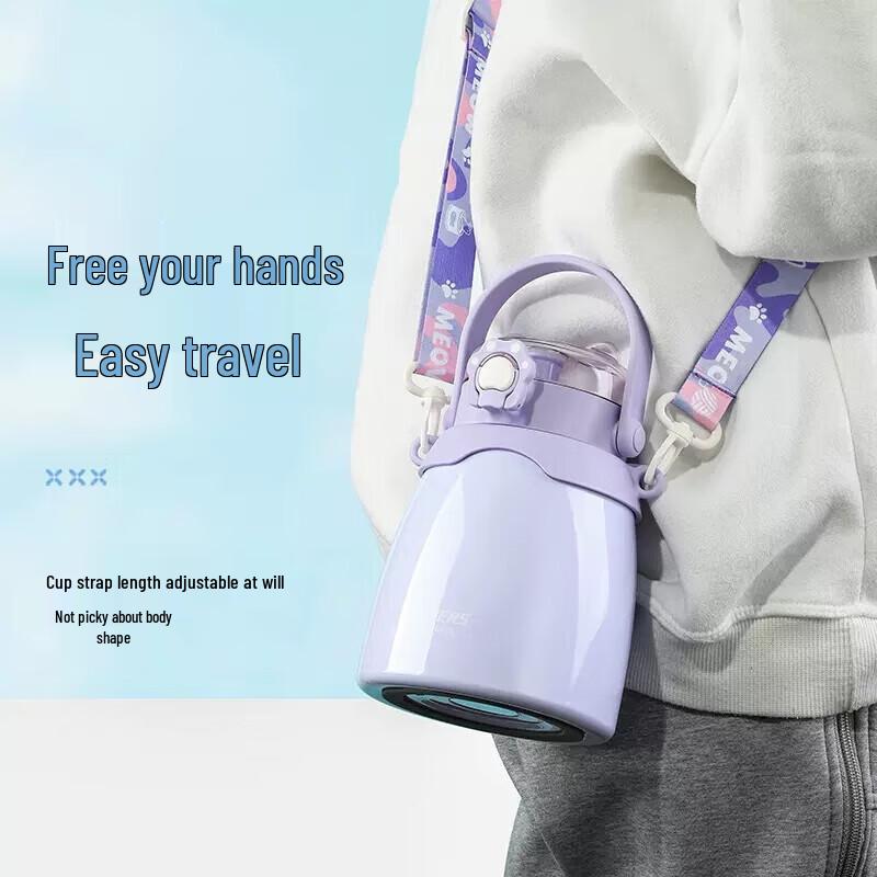 HAERS Cat Paw Insulated Straw Tumbler