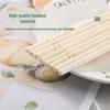 JingJingRS Bulk Disposable Round Plastic Chopsticks with Toothpicks