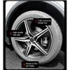 4PCS Full Cover Wheel Cover Replacement Performance for Tesla New Model Y Juniper 19 Inch Crossflow Wheel Caps Hubcap 2025 2026