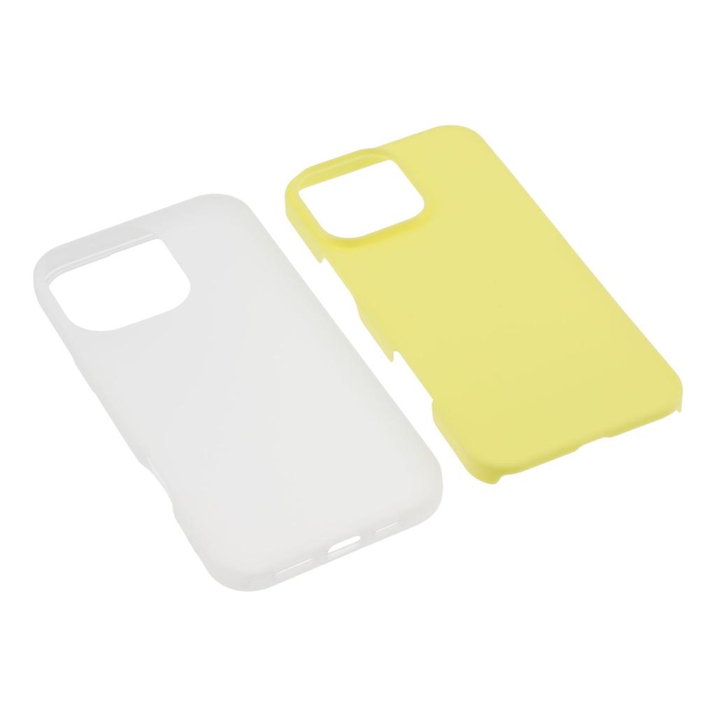 For iPhone 16 Pro Max Case 2 in 1 PC+TPU Frosted Phone Case Large Camera Cutout