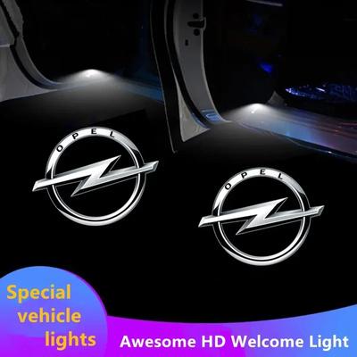2PCS LED Car Interior Door Light Bulbs Decoration Lamp For Astra H G J Zafira Corsa Vectra C D Antara Combo Insignia Mokka