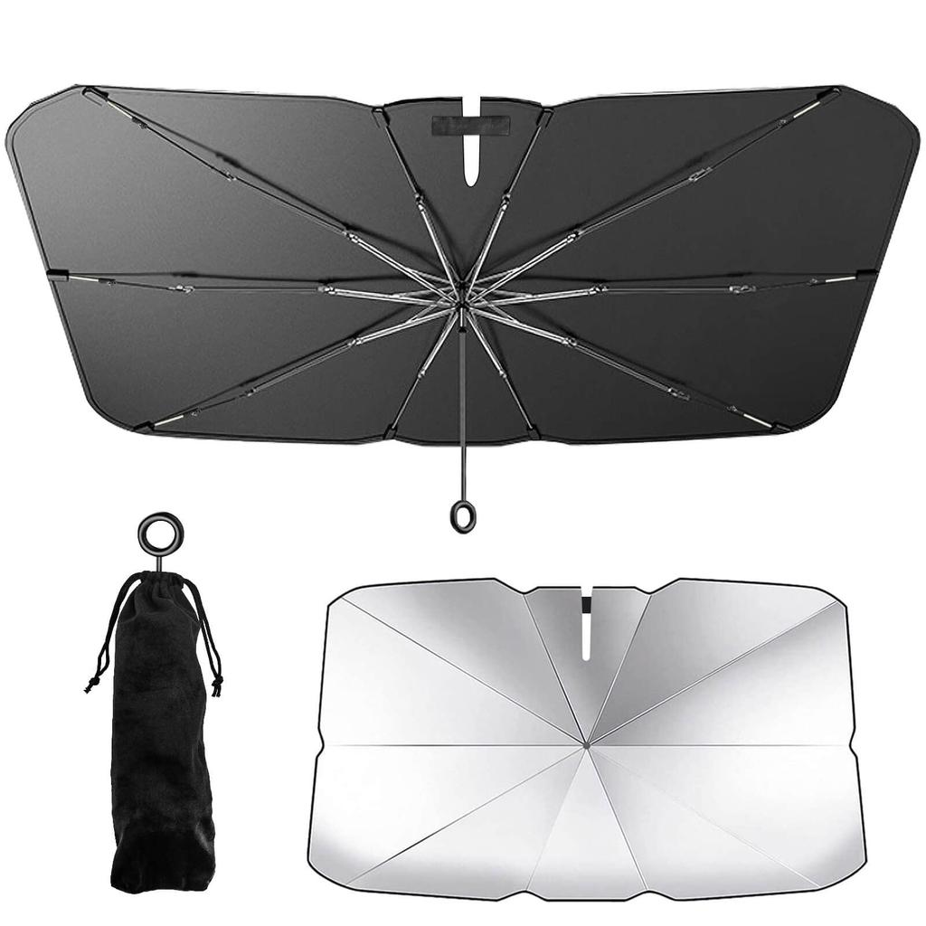 RUSEPIN Car a Unique and Innovative Model for Summer UV No Center Rearview Mirror Notch Easy Convenient Car Parasol for Car Privacy Heat Japanese
