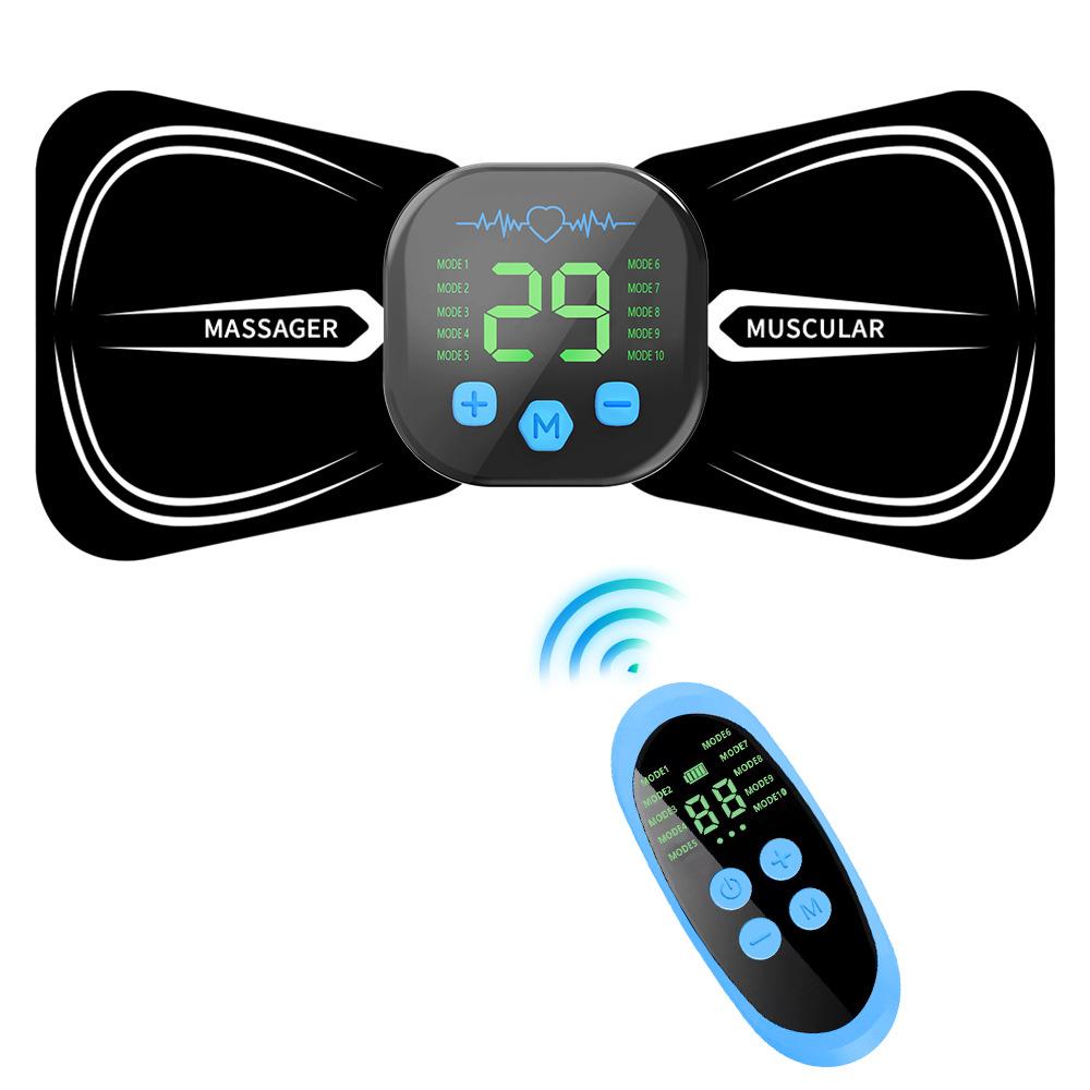 

Neck Massager Body Massage EMS Electric Cervical Massage Patch Low Frequency Pulse Muscle Stimulator Pads Pain Relief Relaxation