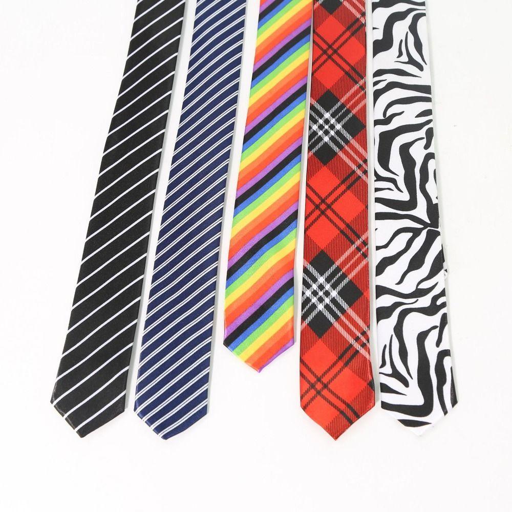 Korean JK Uniform Necktie Stripe Shirt Tie Decoration Casual Waist Belt  Neck Tie