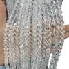 6-10mm Natürliche Weiße Kristall Runde Perlen mit Facettenschliff für Handgemachten DIY Schmuck