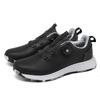 Waterproof Golf Shoes Professional Golfer Sport Sneakers Men Golf Turf Sneakers Grass Golfing Comfortable Walking Footwear Black