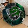 1PC Slytherin Snake Umbrella-8-Rib Reinforced, Automatic Open, Lightweight & Durable, Cute Fashion Accessory for Outdoor, D2680