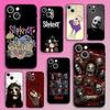 S-SlipknotEs Phone Case For iPhone 16,15,14,13,12,11,Plus,Pro Max,XS,X,E,SE,Mini Soft Silicone Black Cover