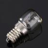 25W High-Heat 300°C Yellow Oven Light Bulb, Tungsten Filament, E14 Screw Base