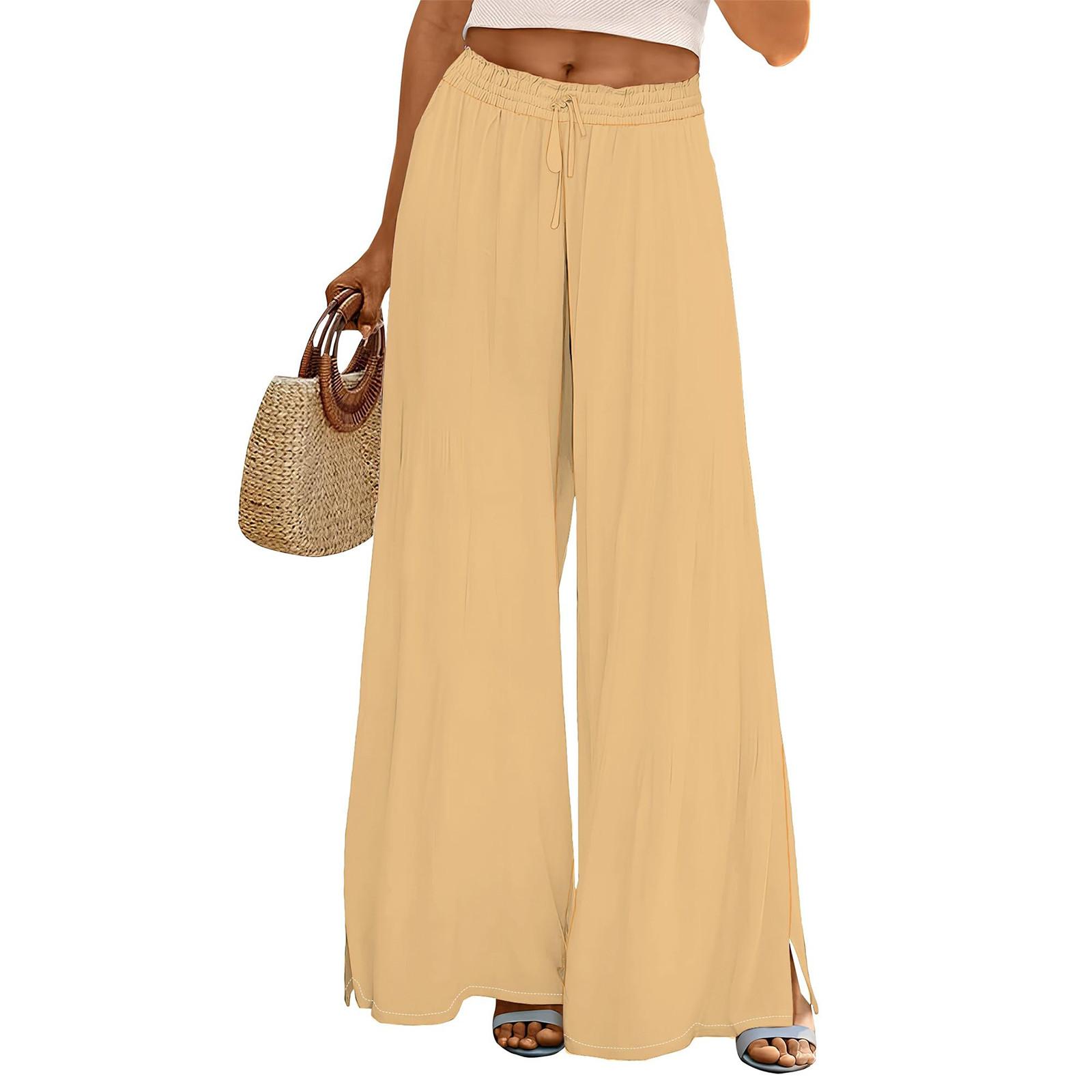 

Женские зимние спортивные штаны, однотонные повседневные брюки, женские флисовые спортивные штаны, широкие прямые брюки S белый