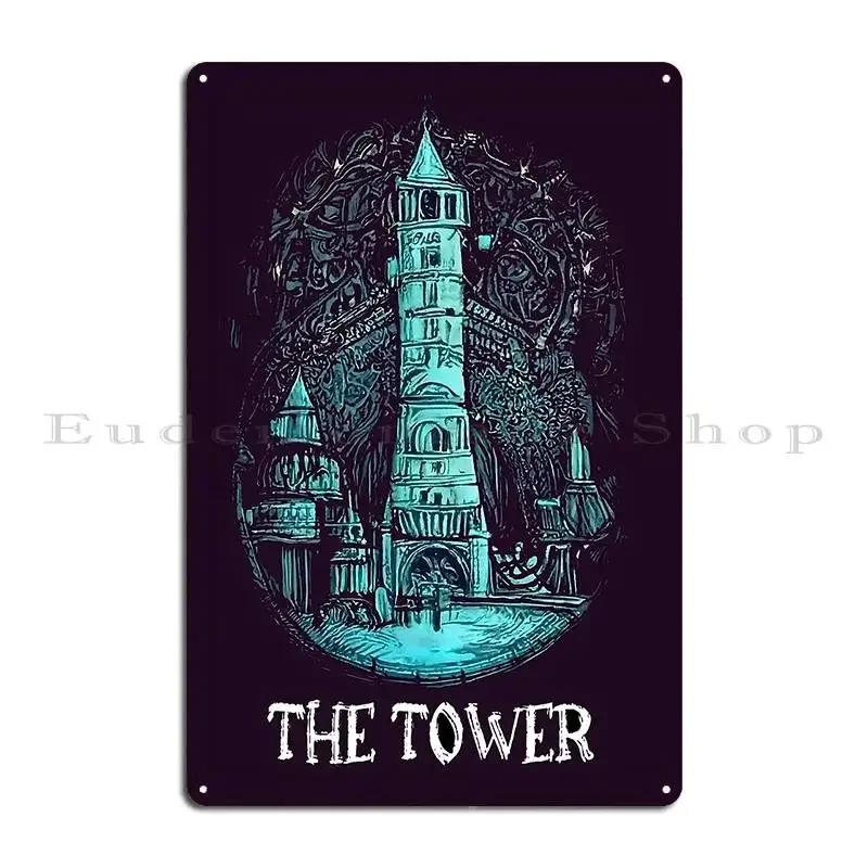 The Tower Metal Sign Sign Home Customize Garage Funny Tin Sign Poster