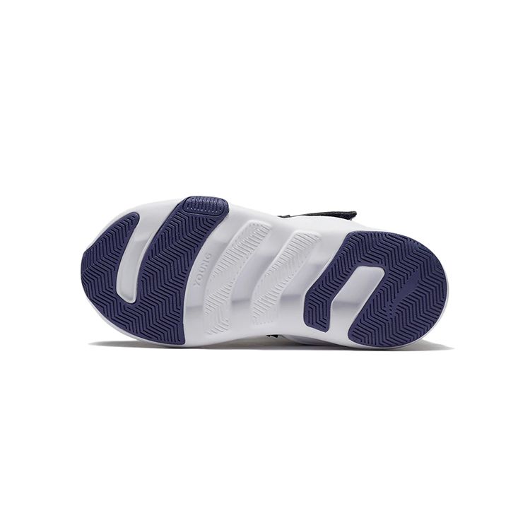Li Ning Wade-Sign 2 Shock Absorbing Sports Casual Shoes Kids Casual Shoes Blue Purple YKNS004-5