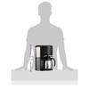 Tiger Thermos (TIGER) Coffee Maker for 8 Cups Vacuum Stainless Steel Server with Ice Function Cafe Black ACE-V080KM