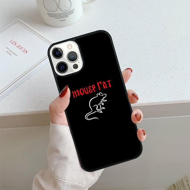 Mouse Rat Phone Case For iPhone 17 Air 14 15 16 13 12 Cover For Apple iPhone 17 Air 14 15 16 Pro Max 6S Plus Coque