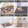 DragonBall Anime Dragon Ball Front Door Mat Anti-Slip Outdoor Waterproof  Doormat Floor Bathroom Entrance Rug Carpet
