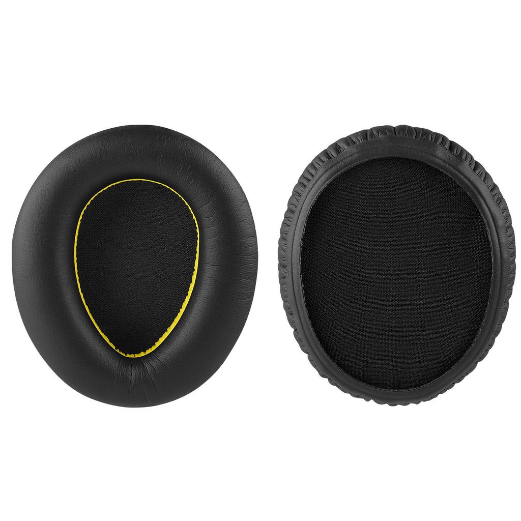Geekria Ear Pads QuickFit Compatible Pads Compatible with Sony Headphones Pads Cups Protein Leather WH-CH700N, WH-CH710N, WH-CH720N Ear/Ear (Black)