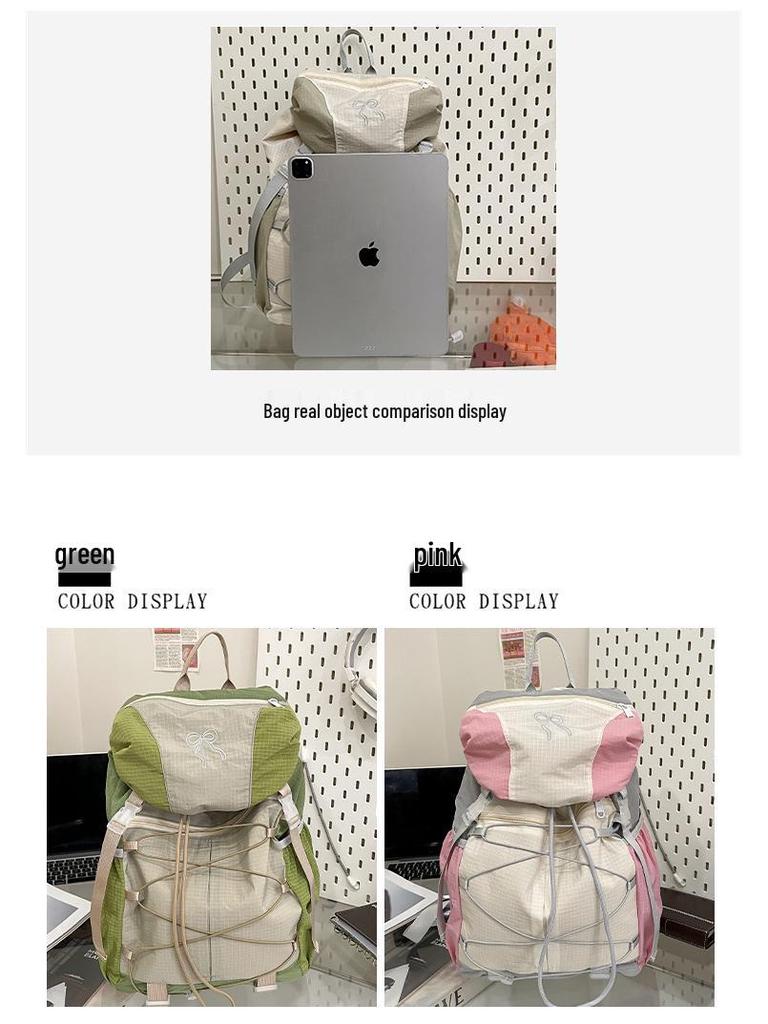 Lekki plecak górski na zewnątrz - Duża pojemność, Konstrukcja ze ściągaczem, Idealny dla uczniów szkół średnich/licealnych i studentów, Torba podróżna unisex.