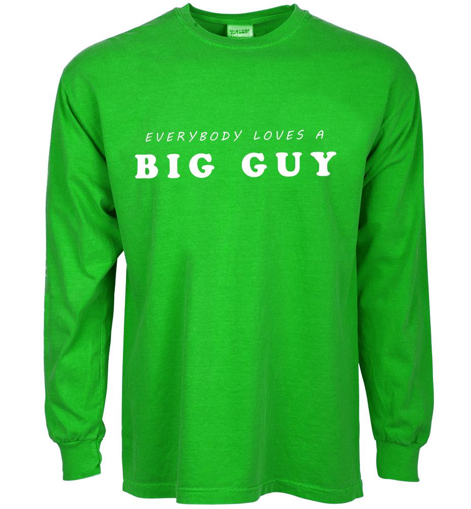 Funny st patricks day t-shirt Big Guy shirt funny saying green mens tee big man S