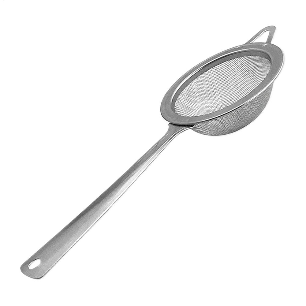 baking powder sifter Stainless Steel Wire Fine Mesh Flour Colander Sieve Sifter Pastry Baking Tool Flour Duster Kitchen gadgets