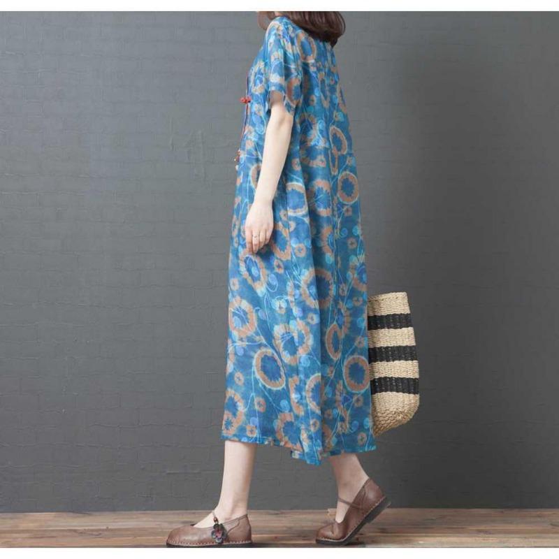 Summer Dress with Buttons