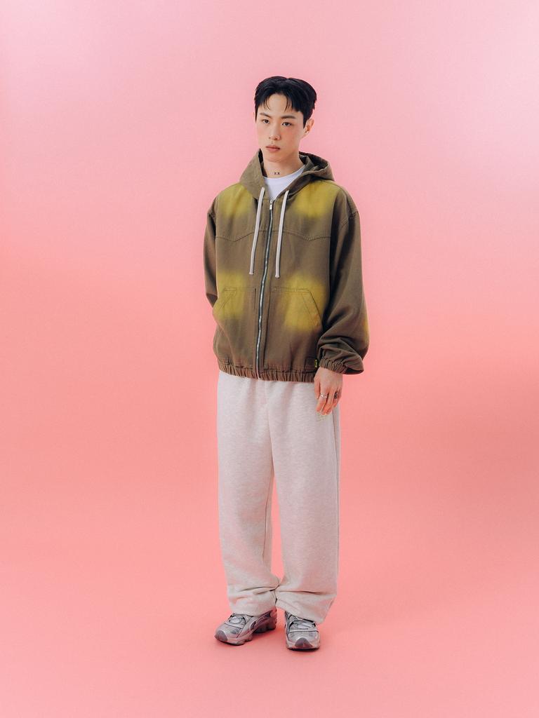 Physical Department Hoodie Work Jacket Ivory