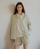 Atempo Stripe Pajama Set_Green Ivory (Woman)