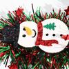 Christmas Headband for Women Girls Holiday Tree/Reindeer/Snowman/Bell Hair Aceessory with Tinsel for Xmas Party Favor