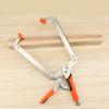 6/9/11/14/18Inch Face Clamps Pocket Hole Clamps for Woodworking, Welding Clamps Metal Vise Grip Clamps Locking C Clamps