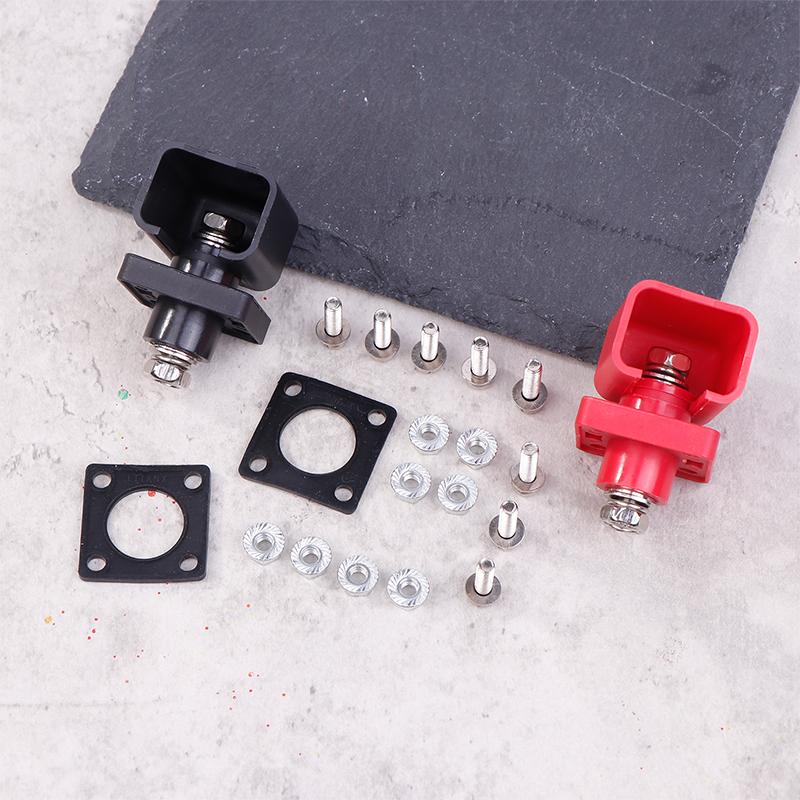 1/2Pcs 100A High Current Energy Storage Terminal Battery Connector Terminal Block Electrical Testing Equipment Accessories
