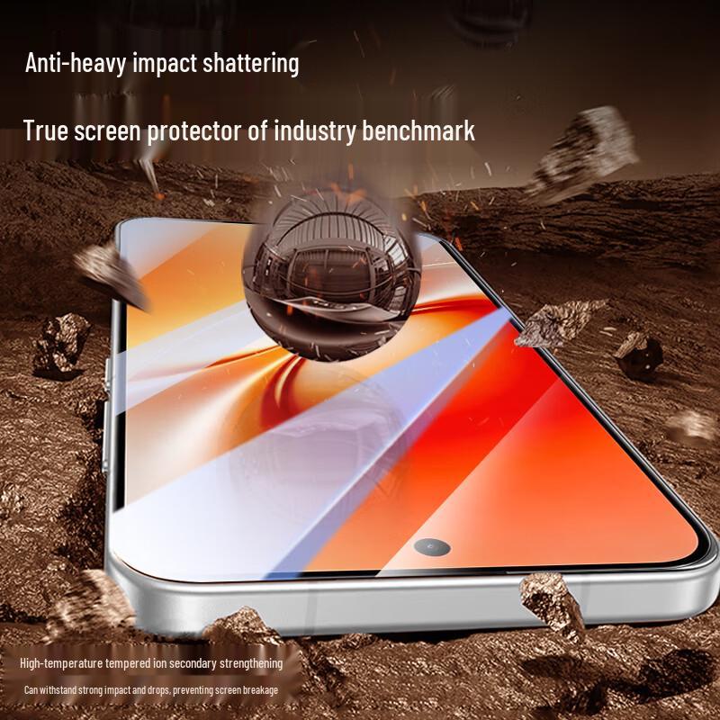 2-Pack Tempered Glass Screen Protector for vivo iQOO Neo11 Ultimate Edition