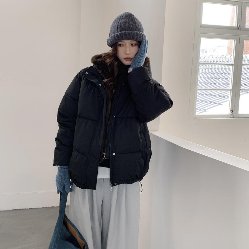 Versatile Down Cotton-padded Clothes for Women, Two New Winter Cotton-padded Clothes, Jackets, Bread Clothes, Tops, Cotton-padded Jackets.