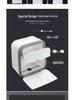 Wall-Mounted Bathroom Tissue and Phone Holder with Storage for Sanitary Supplies